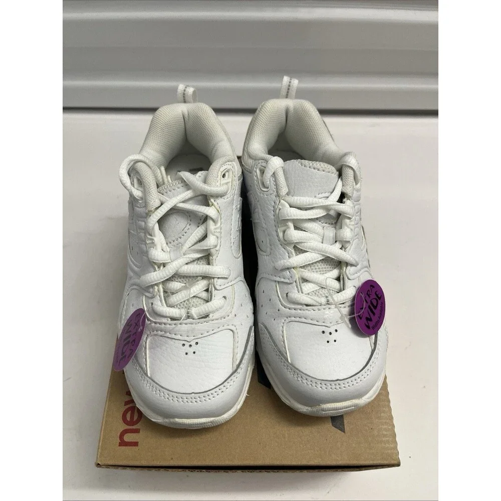 New Balance Little Kid/Big Kid White KX622AWP Uniform Sneaker Shoes 10.5 XW